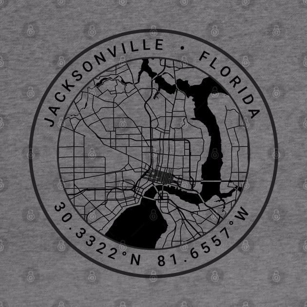 Jacksonville Map by Ryan-Cox